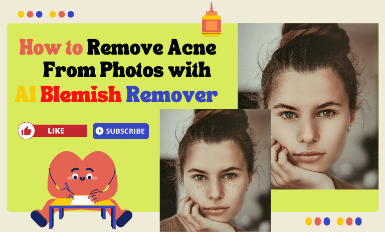 How to Remove Acne From Photos with AI Blemish Remover